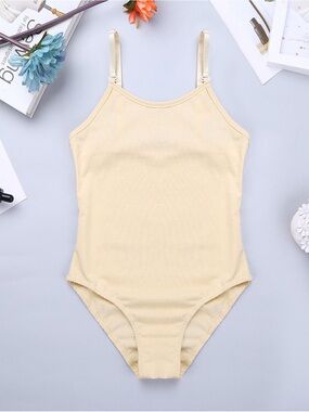 Weissman Girls Ivory Dance Leotard
